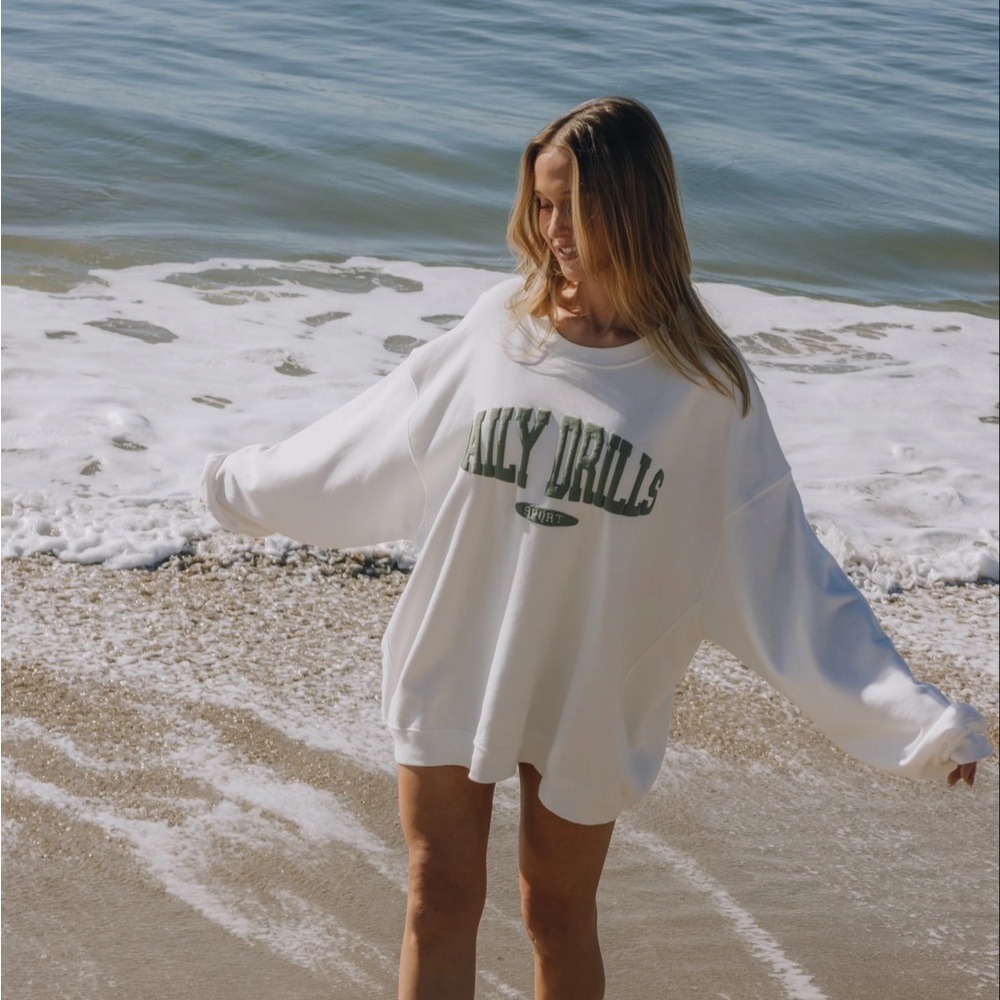 Daily drills logo sweatshirt